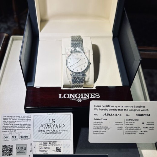 Longines La Grande Classique 29mm Diamond Dial New with Tags