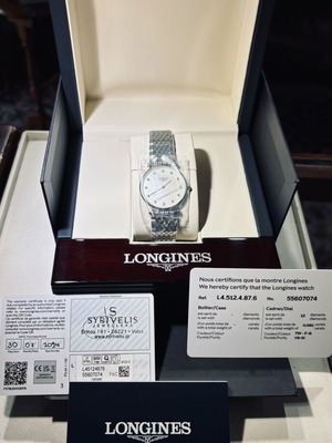 Longines La Grande Classique 29mm Diamond Dial New with Tags