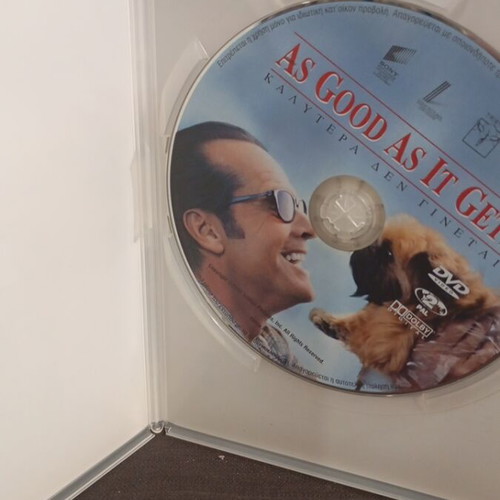 As Good As It Gets DVD like new with subtitles