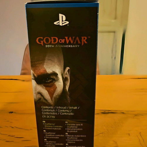 PlayStation 5 DualSense God of War 20th Anniversary limited edition new
