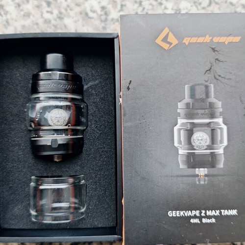 Geekvape Z Max Tank and Z Zeus Top Airflow Sub-Ohm Tanks like new