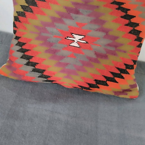 Woven traditional pillow like new, 60x45 cm, set of 2