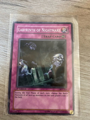 Yu-Gi-Oh! Labyrinth Of Nightmare AST-108 1st μεταχειρισμένο