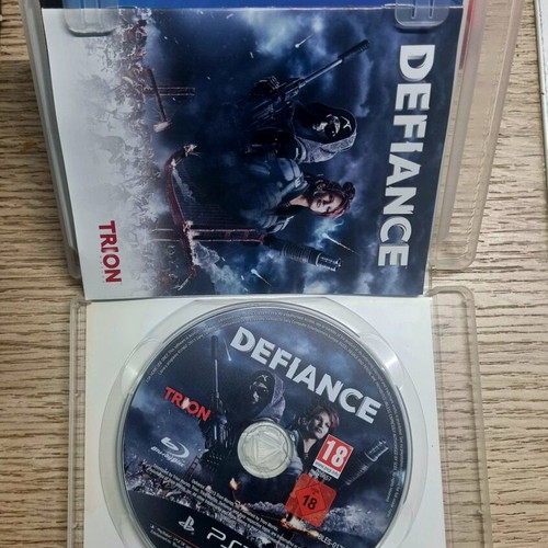 Defiance game for PlayStation 3 like new, collectible