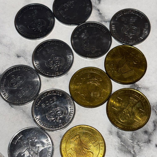 FIFA World Cup 2006 collector coin set like new, 12 pcs
