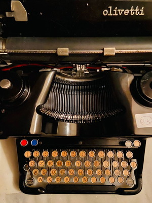 Olivetti M40 Редкият пишеща машина от 1938 г.