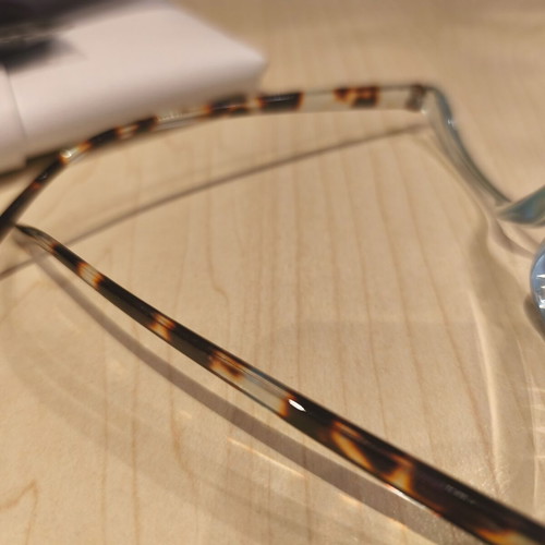 Makeup glasses +1.0 like new with rotating lens for presbyopia