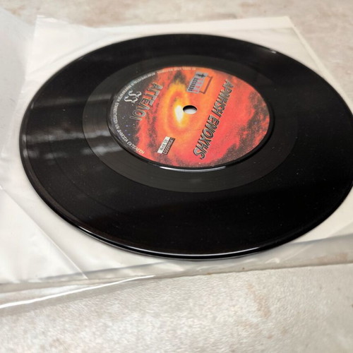 Άρνηση Ενοχής Πολύ Αργά / Άγγελοι Vinyl 7" 45 RPM new, Greek trash hardcore punk