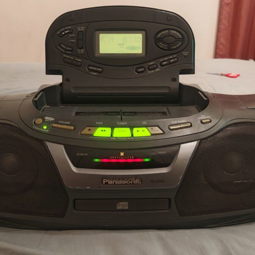 Panasonic RX-ED90 Cobra Top vintage boombox used, for repair or parts