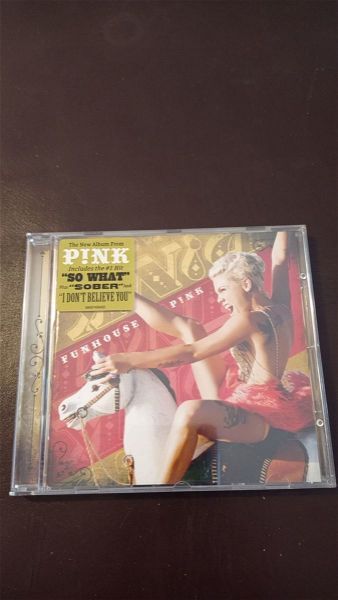 CD afthentika PINK FUNHOUSE