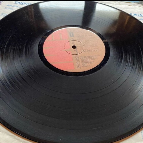 The Beatles Abbey Road LP μεταχειρισμένο, ελληνική κόπια 1975