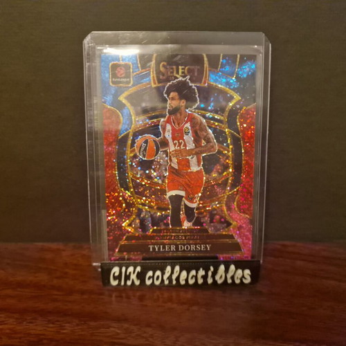 Panini Euroleague Select Olympiacos Tyler Dorsey Cosmic card new