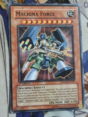 Machina Force Effect Monster κάρτα σαν καινούργιο