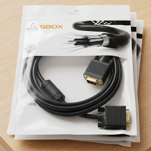VGA cable 2m, 1080p Full HD, sealed