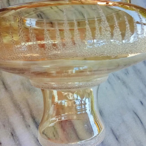 Vintage lamp glass shades like new, set of 3