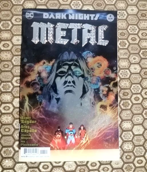 DC Comics Dark Knights Metal #4 Foil Cover