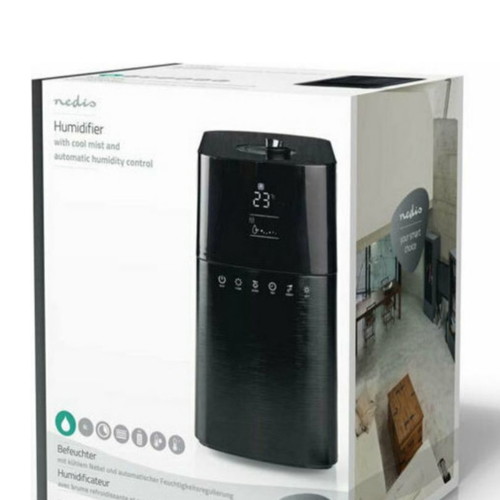 Nedis humidifier like new for home with digital display and 6L tank