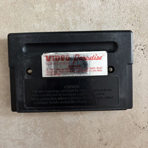 Caliber 50 Sega Genesis game