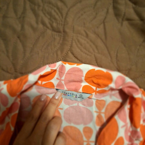 Compania Fantastica crop shirt like new, size S