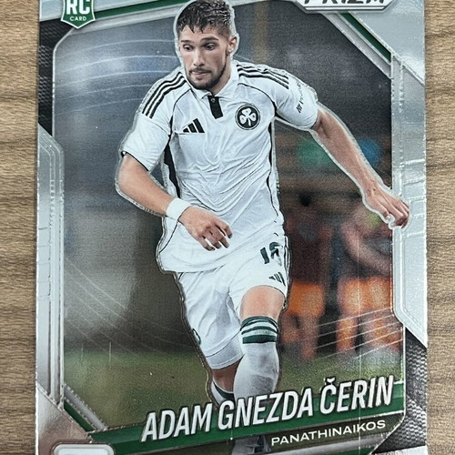 2025-26 Panini Prizm FIFA Soccer RC Adam Gnezda Cerin card like new