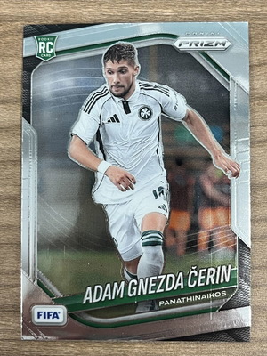 2025-26 Panini Prizm FIFA Soccer RC Adam Gnezda Cerin card like new