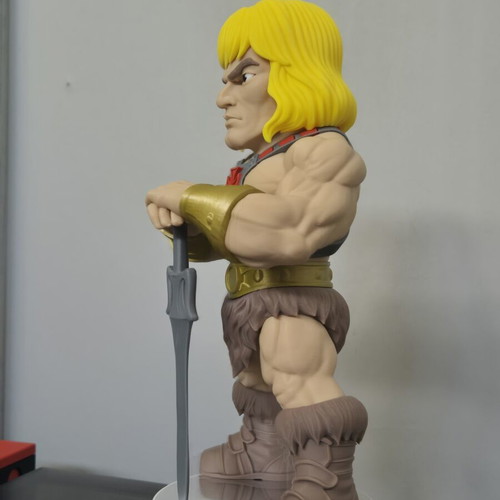 He-Man Masters of the Universe figure like new, 3D print collectible