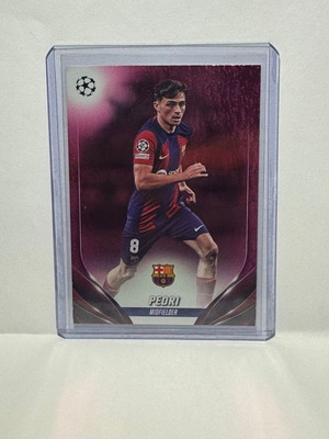 2024 Topps UCC Pedri #15 Pink Refractor καινούργιο