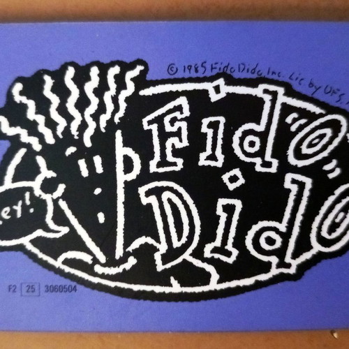 Fido Dido Accordion Agenda 90s new