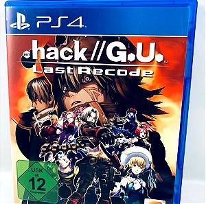 Dot HACK G U LAST RECODE PS4