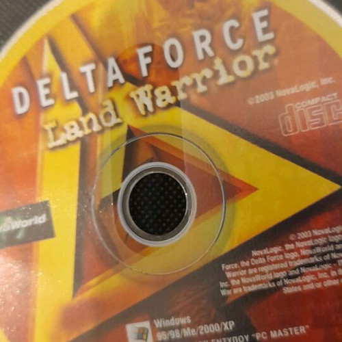 Delta Force Land Warrior used, without box, PC