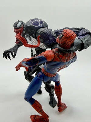 Marvel Spider-Man Venom Action Figure used, Tail Variant Hasbro 2008