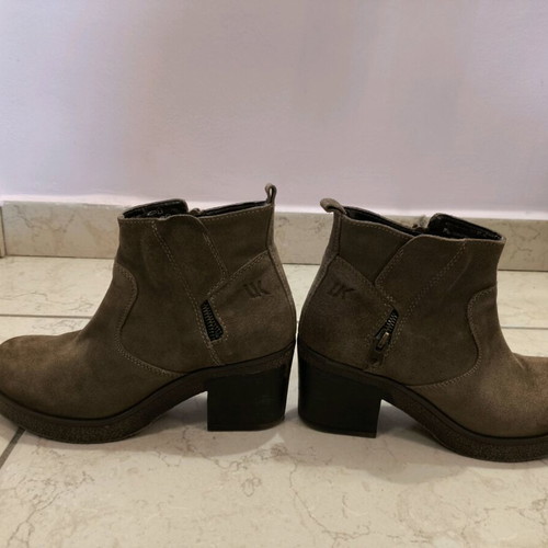 Lumberjack women's boots used, brown cigar, size 37, suede