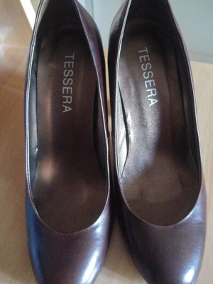 Tessera brown leather pumps new size 35