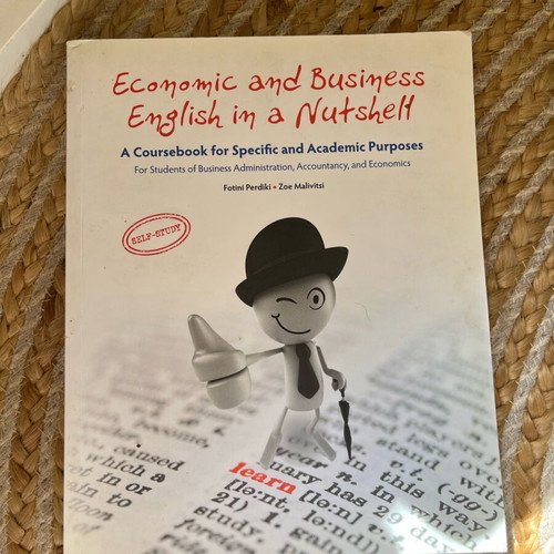 Book Economic and Business English in a Nutshell intact unused