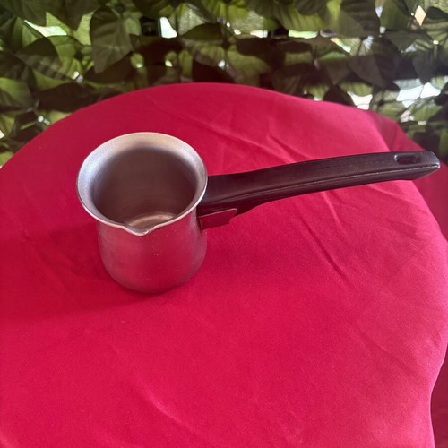 Aluminum Greek Coffee Briki 8cm vintage, like new