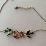 Necklace new multicolored