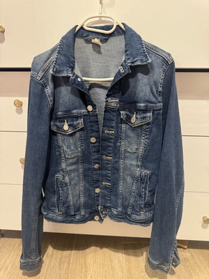 H&M denim jacket like new, blue, size M