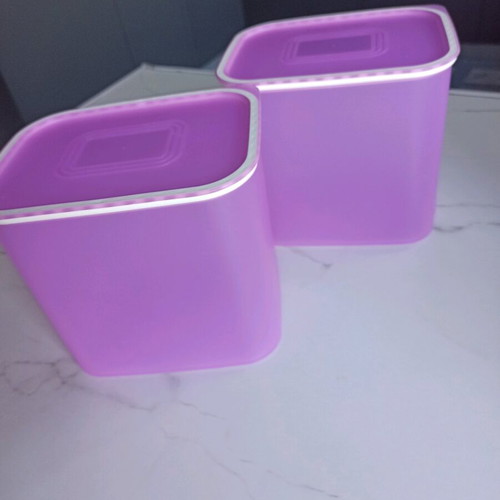 Tupperware basic canisters new, set of 2, 2.1 l