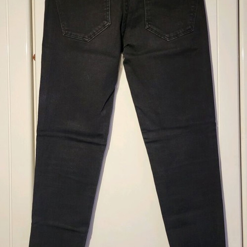 Zara women's black elastic jeans size 36 used