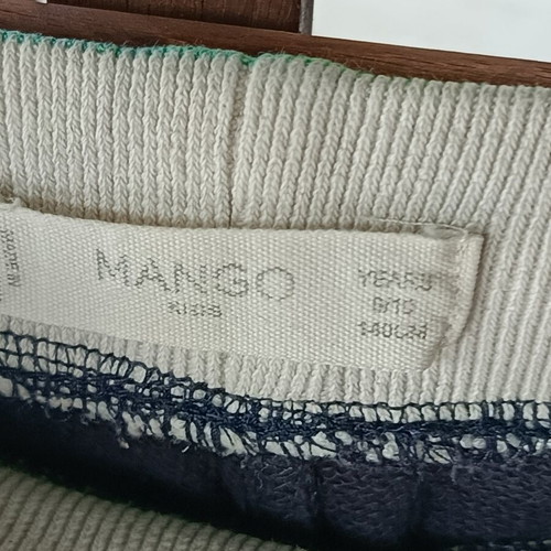 Mango boys' shorts like new, size 9-10 years, navy cotton