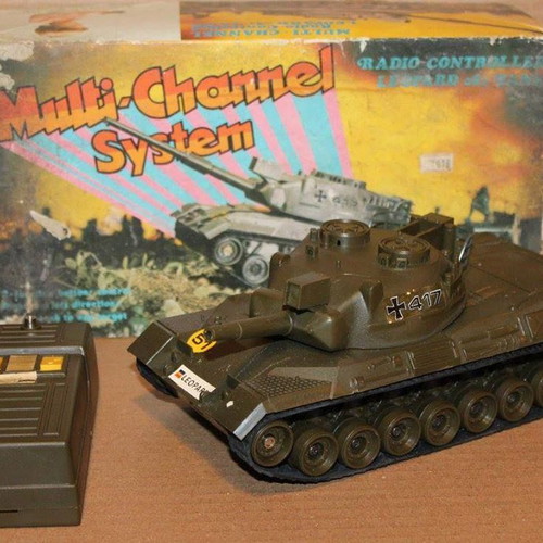 Tins Industrial Co LTD 7721 Radio Controlled Leopard A2 Tank Multi Channel System Price 18 euros