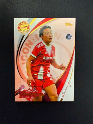 Momoko Tanikawa Rookie Base Card 2025-26 Topps Lineage FC Bayern Munchen new