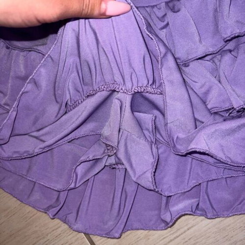 Marmalady two piece set new, purple skort and corset