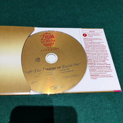 The Legend of Zelda 25 Anniversary Special Orchestra CD like new