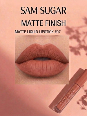 Sam Sugar Matte Liquid Lipstick #07