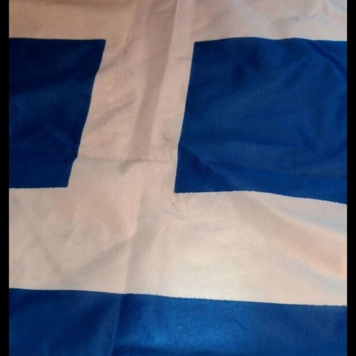 Greek Flag Alfa Sym 65×100 cm like new