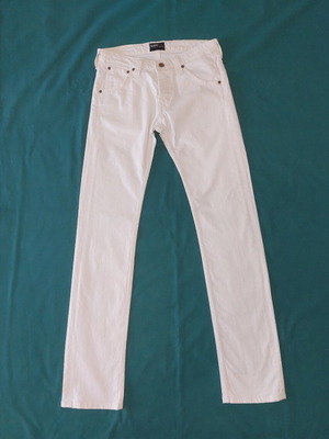 Lee Powell men's jeans like new, white
