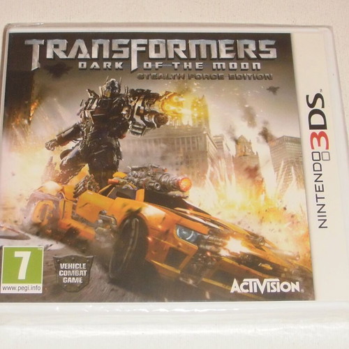 Transformers Dark of the Moon Nintendo 3DS game new