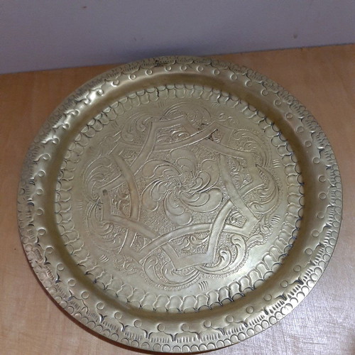 Rare oriental samovar like new with bronze tray