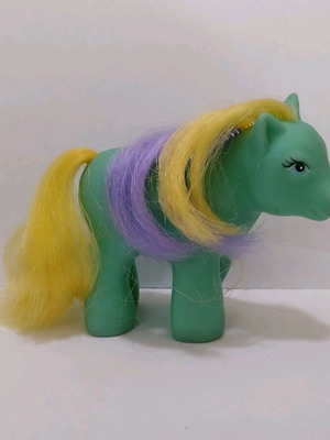 Fakie baby pony used, 1990s, green-blue